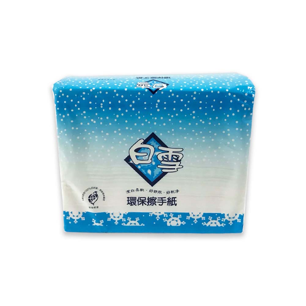 白雪環保擦手紙